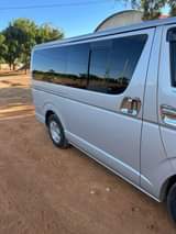 A picture of toyota hiace van