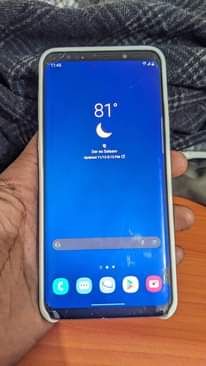 A picture of Samsung s9 plus