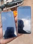 A picture of KYV44 and SHARP Android smart phones