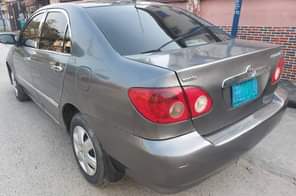 A picture of TOYOTA COROLLA MODEL 2005 Belgium standard Duties duly paid Accident