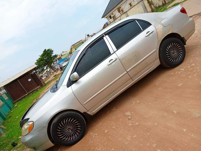 A picture of Toyota corola for Sale tested okay.