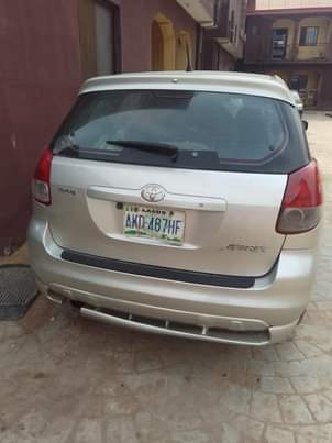 A picture of Registered Toyota Matrix 2004 model