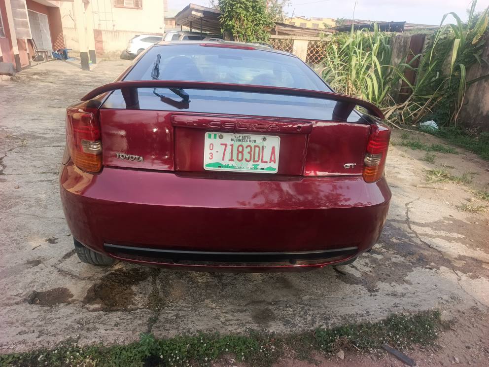 A picture of Toyota celica 2001 model