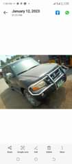 A picture of Pajero first body engine and transmission and ac is work