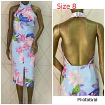 A picture of Party dinner dresses at 50k each. 0706620111.