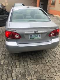 A picture of Toyota Corolla 2005 model le