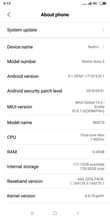 A picture of REDMI NOTE 5 MPYAA