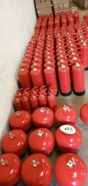 A picture of Fire extinguishers