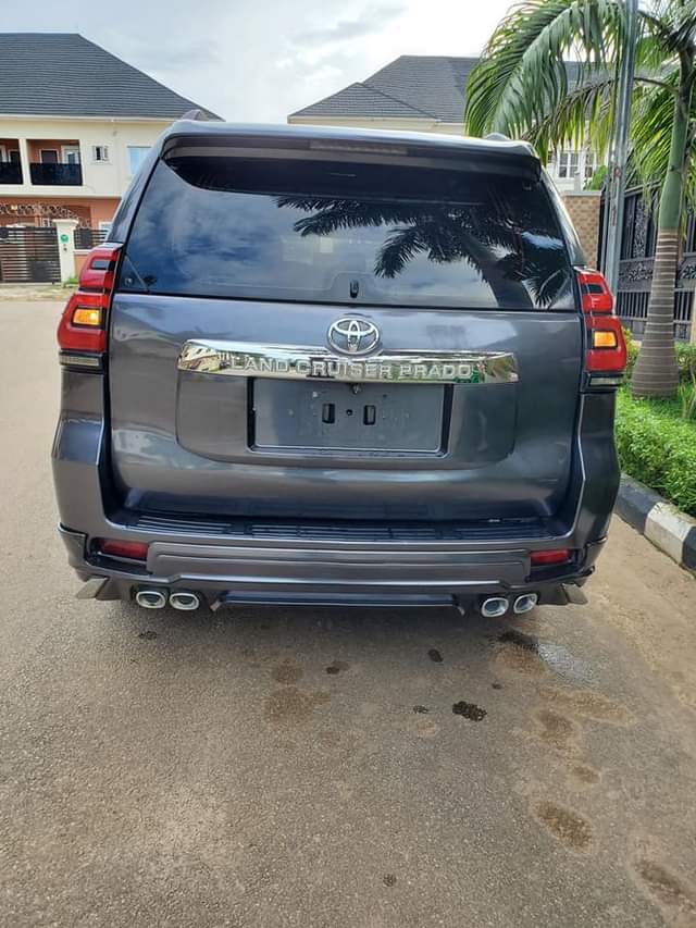 A picture of Toyota Landcruiser Prado 2012 upgraded to 2022 model