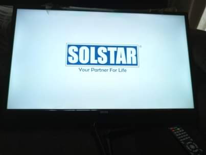 A picture of SOLSTER 32 INCHES DIGITAL SETLITE FLAT TV ON SAKE