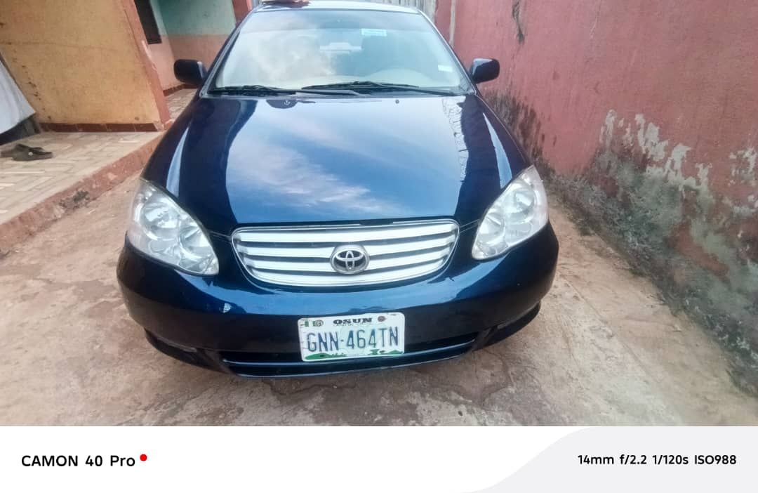 A picture of Corolla 04