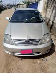 A picture of CLEAN 2003 MODEL BANK COROLLA MANUAL TRANSMISSION SOUND ENGINE WORKING