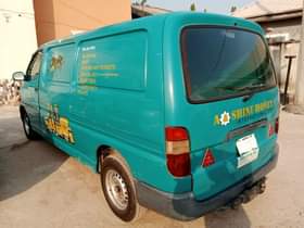 A picture of Toyota Hiace for sale here in Abuja PRICE 3.7m for