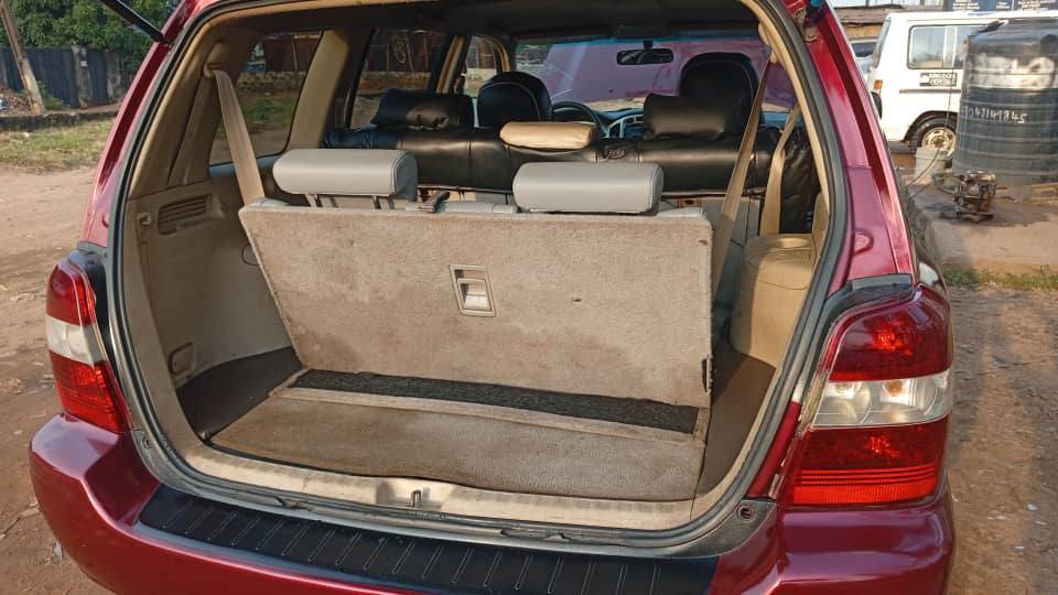 A picture of Toyota Highlander 2005 2006 model