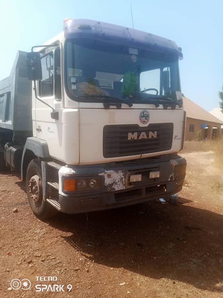 A picture of Used MAN Diesel Tipper for sale