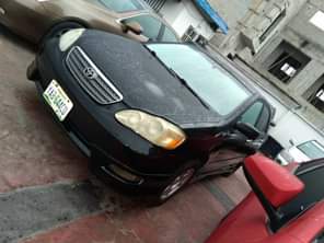 A picture of 04 Belgium Grade Toyota Corolla Partially First body with Untampered