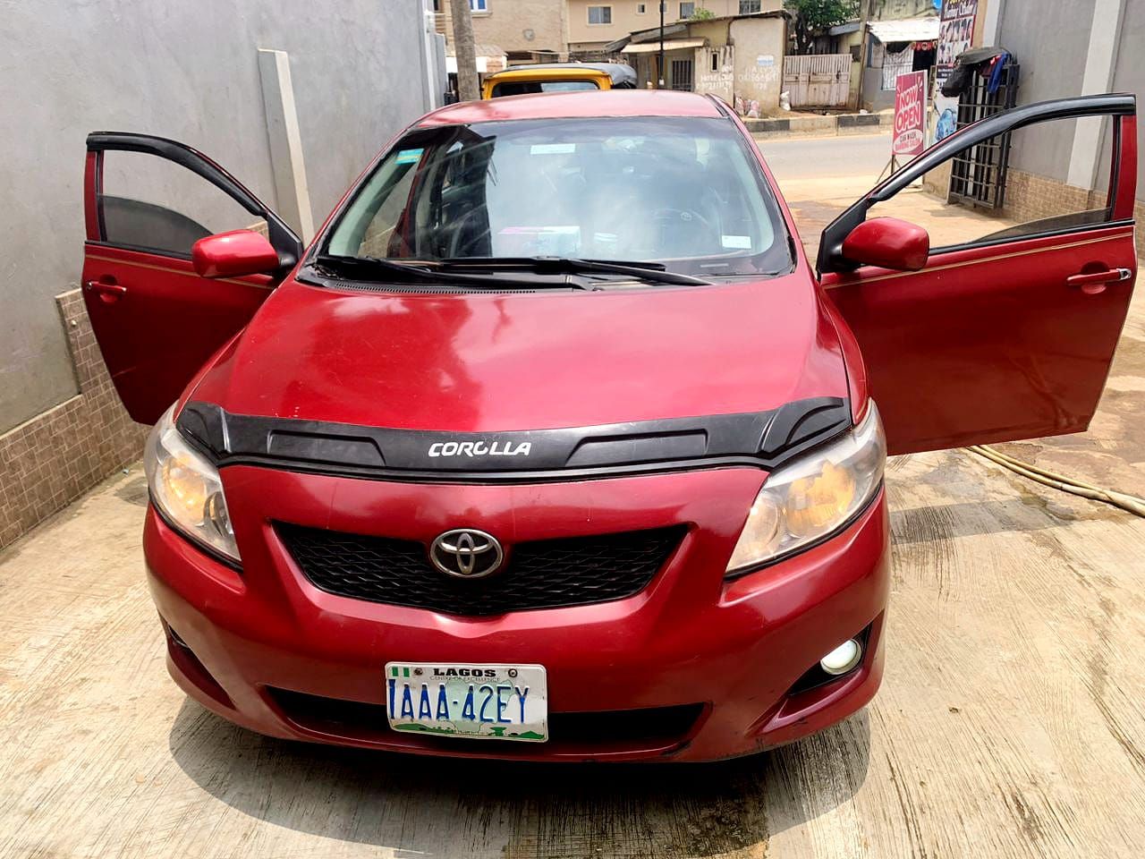 A picture of 011 corolla