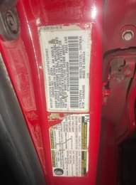 A picture of Clean 2 Years Used But Not Registered Red Toyota Matrix