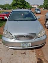 A picture of Corolla 05 PAINTED ON FIRSTBODY Price 1 7m Dm or