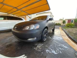 A picture of 2007 model Toyota Corolla. Registered
