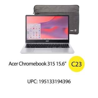 A picture of Acer Chromebook 315 2023 15.6 FHD Intel Celeron N4500 4GB