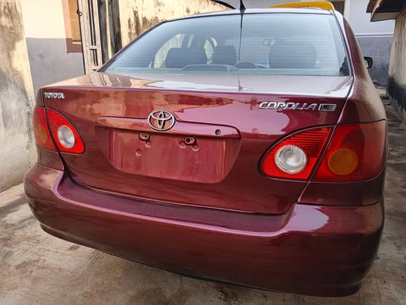 A picture of 2005 Toyota corolla Engine gear and Ac perfect Ikorodu Lagos