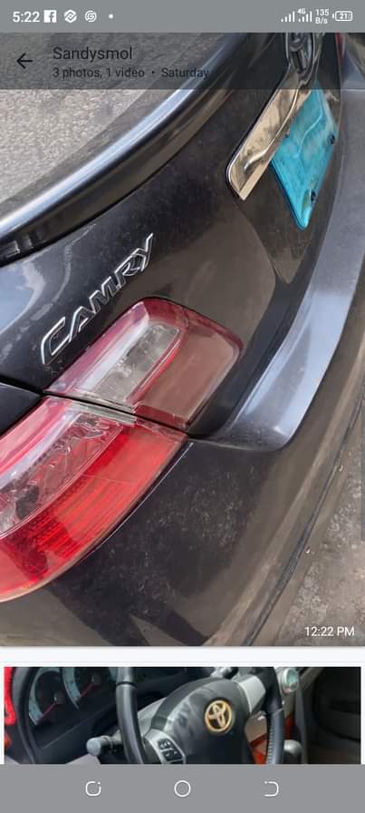 A picture of Camry 08 is Available serious buying 08137979659