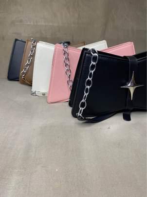 A picture of Luxury leather trendy underarm shoulder handbag available in all colors..kindly