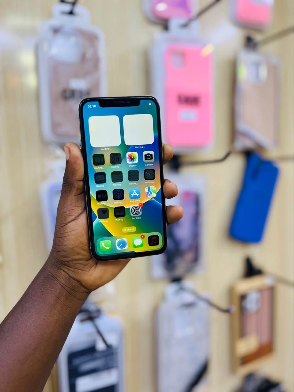 A picture of iphone x