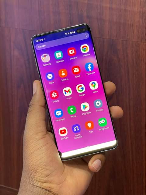 A picture of Samsung Galaxy S10 