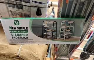 A picture of U SHAPED SHOE RACK