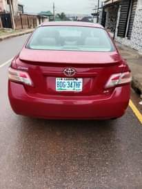 A picture of Toyota Camry 08. Some part bake on first body. Absolutely