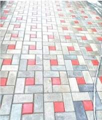 A picture of pavers