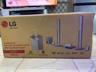 A picture of Lg 5.1 channel Bluetooth powerful home theater 1000watts at 850000