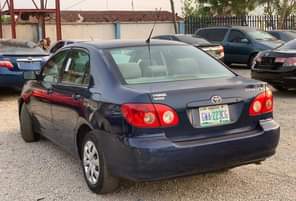 A picture of FIRST BODY An Extremely Home Used Toyota Corolla 2005 Model