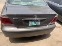 A picture of TOYOTA CAMRY LE V4 2004 MODEL