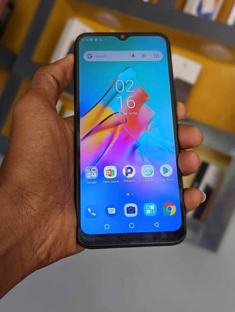 A picture of infinix smart5 gb 32 ram 2 iko safi kabisa bei
