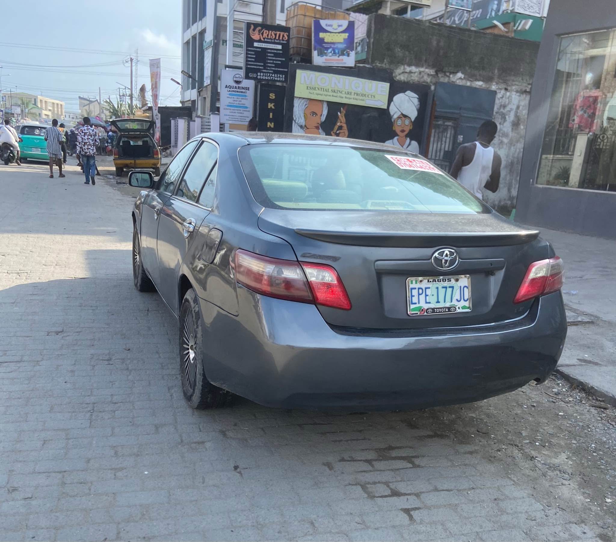 A picture of 2009 Toyota Camry Muscle Everything intact N5.2m Last.