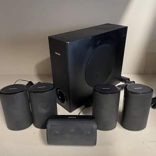 A picture of Philips home theater system 5.1