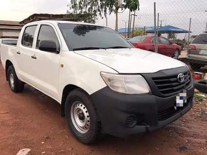 A picture of Toyota Hilux 2012 model Bought brandnew 256k mileage