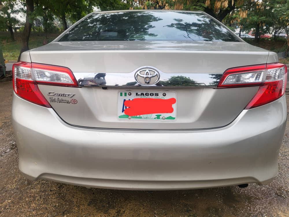 A picture of 2014 Toyota Camry Registered