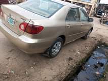 A picture of Toyota Corolla 2003 oni