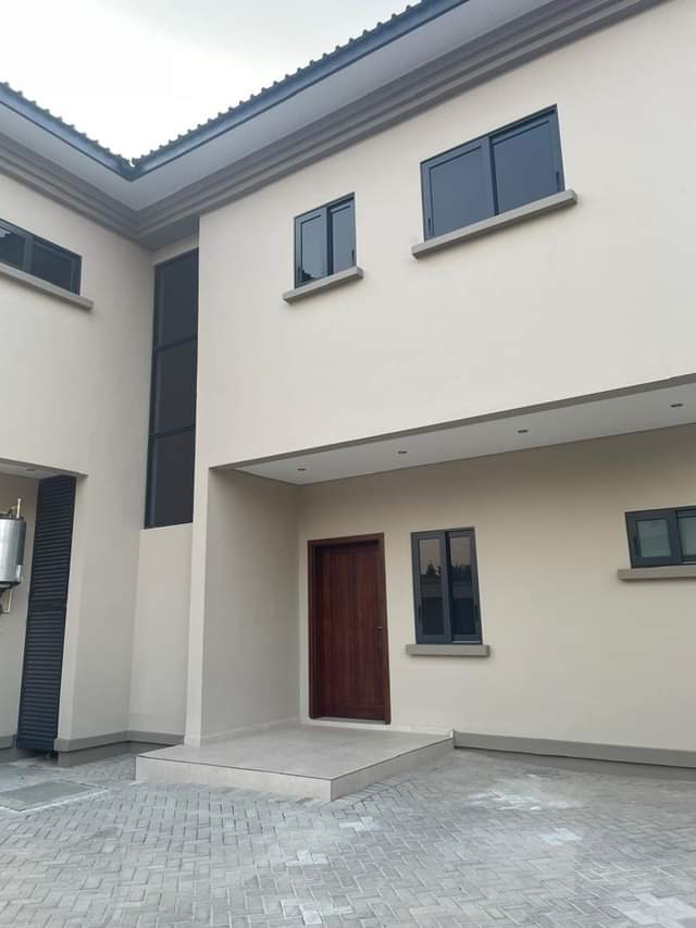 newly built houses
