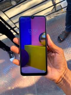 A picture of Samsung a02s gb32 ram 2 aisomi line inatumia Wi Fi