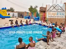 A picture of Swimming pool construction services