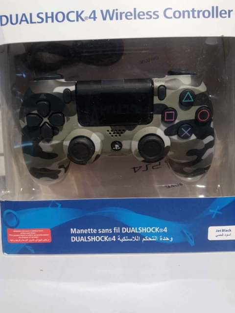 A picture of ps4 camouflage controller pads