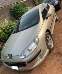 A picture of Clean Nigerian Used Peugeot 407 2008 First body Automatic Fabric