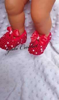 A picture of UGX 40 000 FOOTWEAR FOR BABY GIRL 0 12MONTHS THOSE
