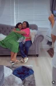 A picture of Nollywood actress Ekene Umenwa is currently in the USA with