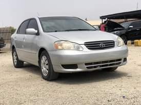A picture of A Neatly Used Toyota Corolla 2004